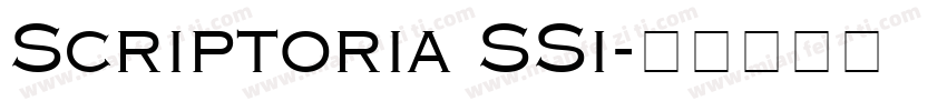 Scriptoria SSi字体转换